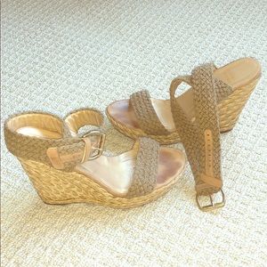 Stuart Weitzman Alex espadrille wedges